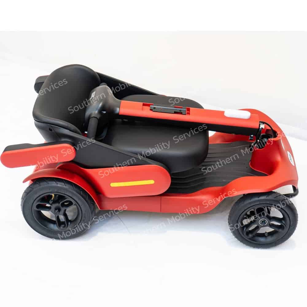 strato alerta cruise mobility scooter folded