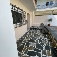 Ιδιωτική αυλή του διαμερίσματος στην Καβάλα