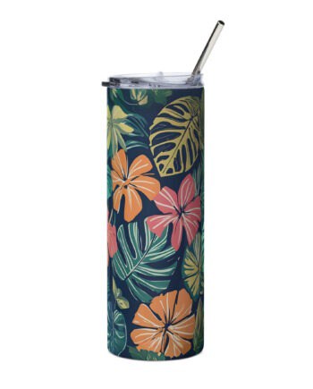 Stainless Steel Tumbler (Floral A)