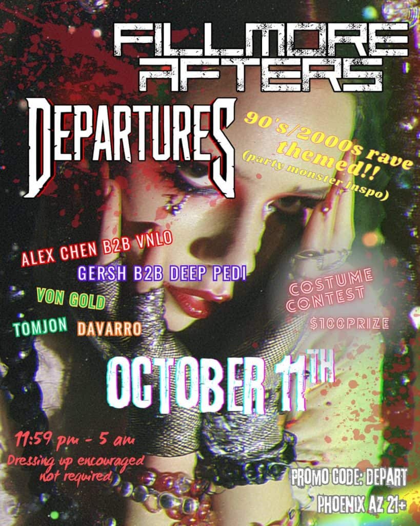 FillmoreAfters – Departures – 10.11.25