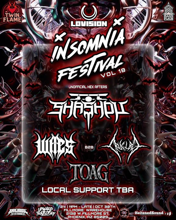 INSOMNIA VOL 18 – 10.30.2026