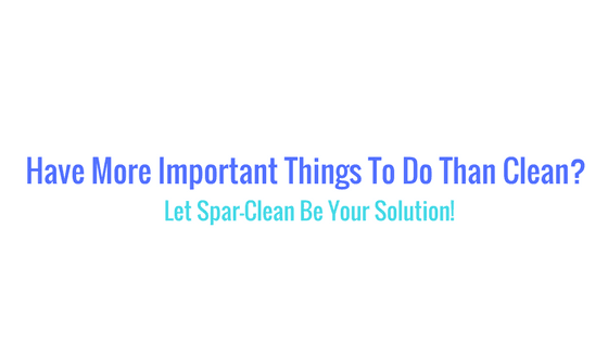 Spar-Clean Inc Ease Your Residential or Commercial Cleaning Tasks