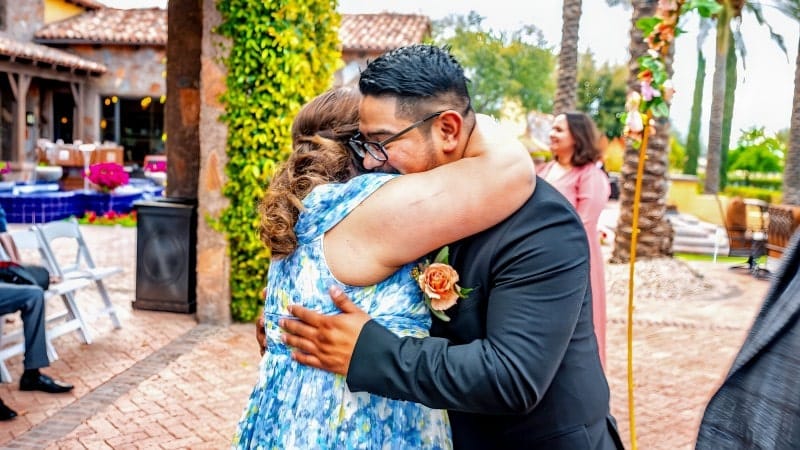 Emotional Wedding Moment in Phoenix