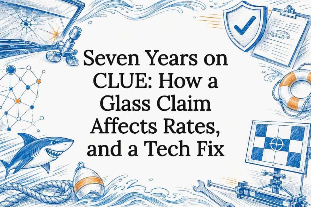 Featured image for “Seven Years on CLUE: How a Glass Claim Affects Rates, and a Tech Fix”