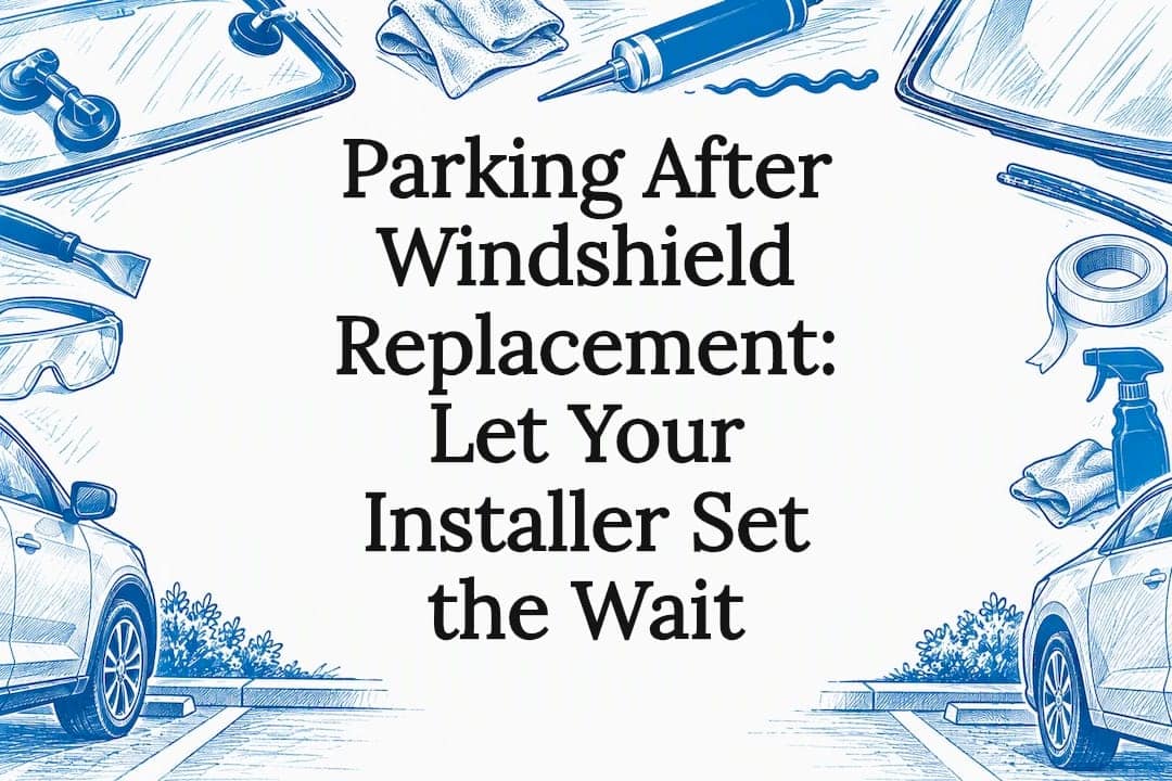 Featured image for “Parking After Windshield Replacement: Let Your Installer Set the Wait”
