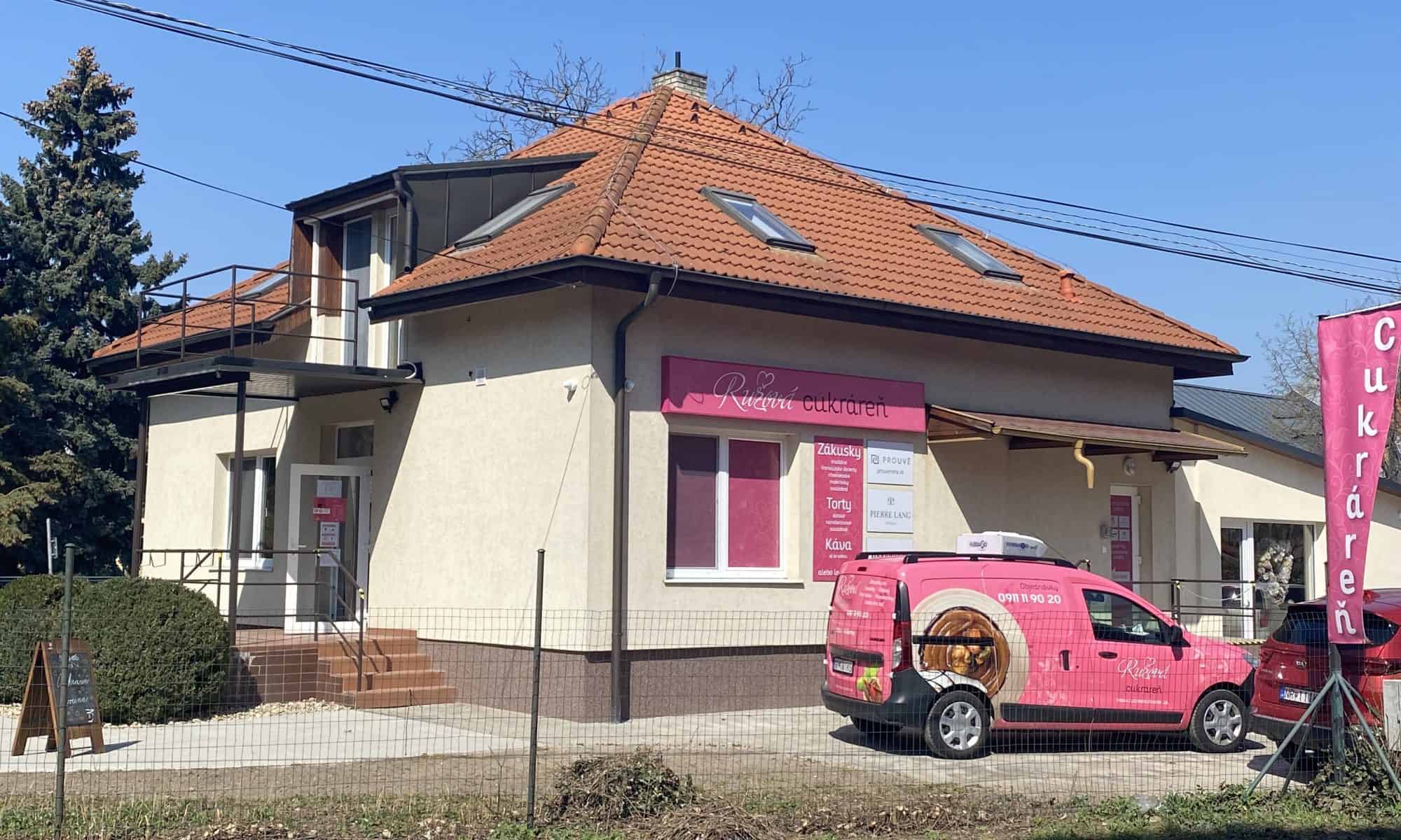Ružová cukráreň Nitra Centrum
