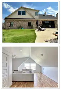 Completed second-story addition by Stanton & Co. in a Fort Worth home
