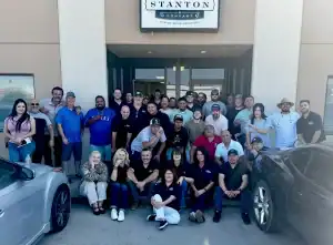 Stanton Pearce with the Stanton & Co. team in Fort Worth