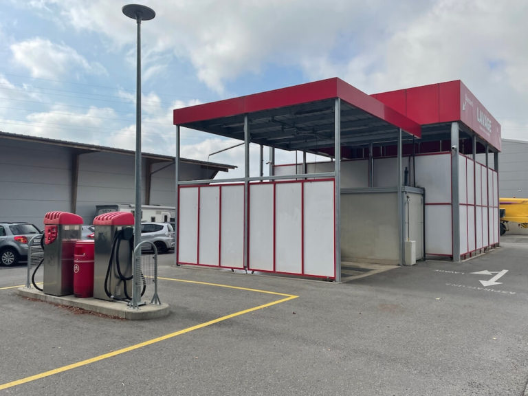 Station Lavage Mathod avec aspirateur puissant