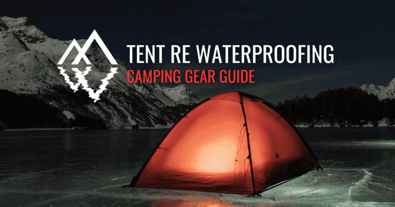 Tent Re Waterproofing