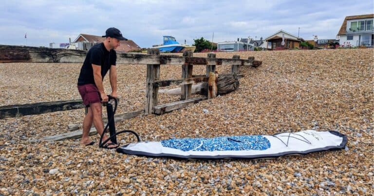 How to Inflate paddle board
