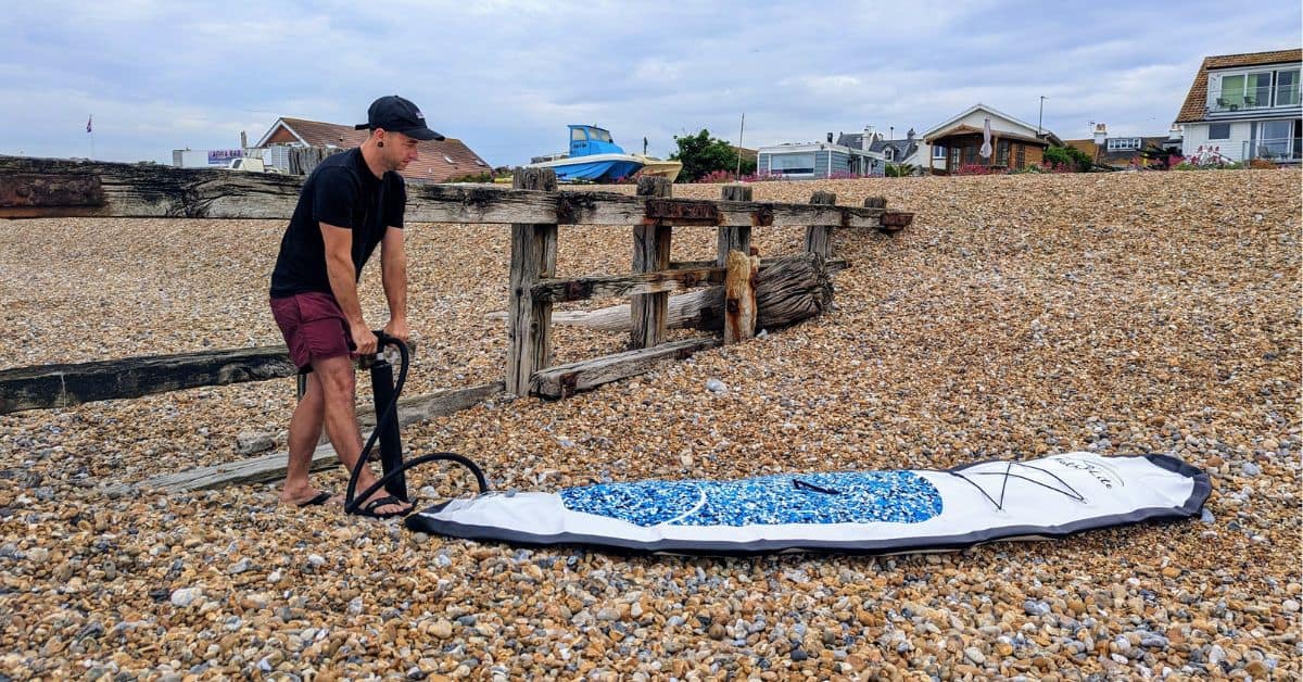 How to Inflate paddle board