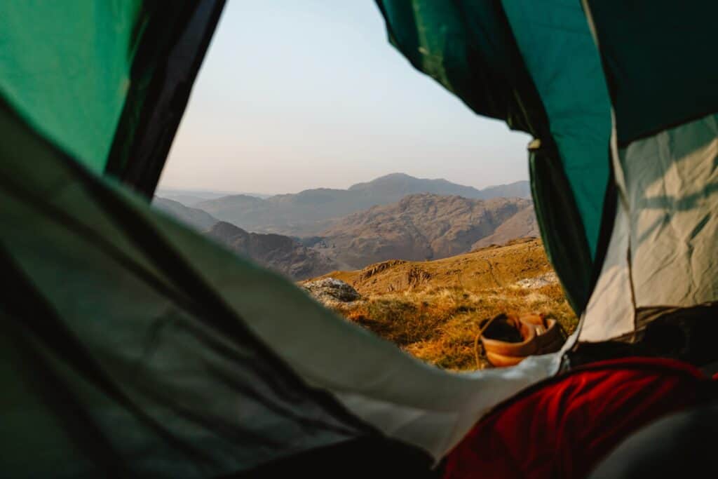 Wild camping tents
