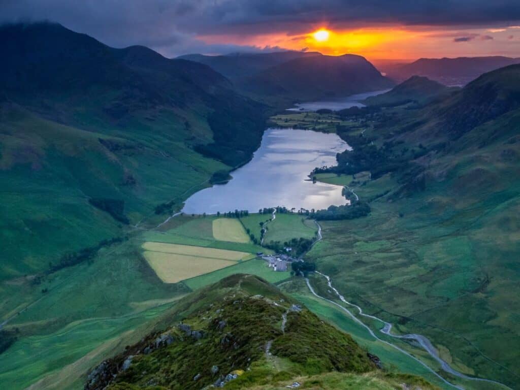 Top 10 Spots for Wild Camping Lake District 10 Fleetwith Pike