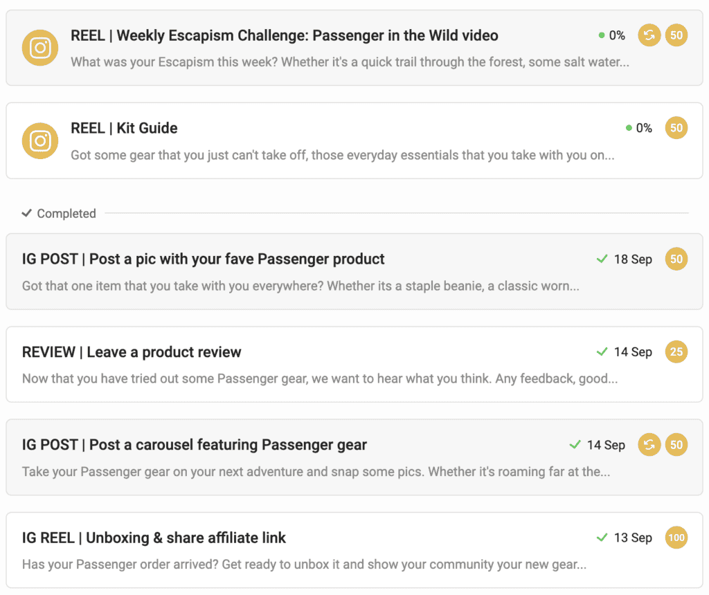 Passenger's Roamers Collective: For Adventurous Content Creators 2 Roamers Collective Missions