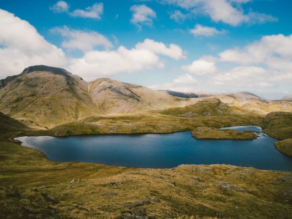 Top 10 Spots for Wild Camping Lake District 3 Sprinkling Tarn, Rosthwaite