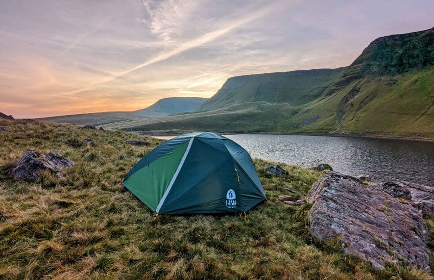 Tarp vs Tent - Which Shelter is the Best for Wild Camping? 2 Morning view Camping at Llyn y Fan Fach, Wales