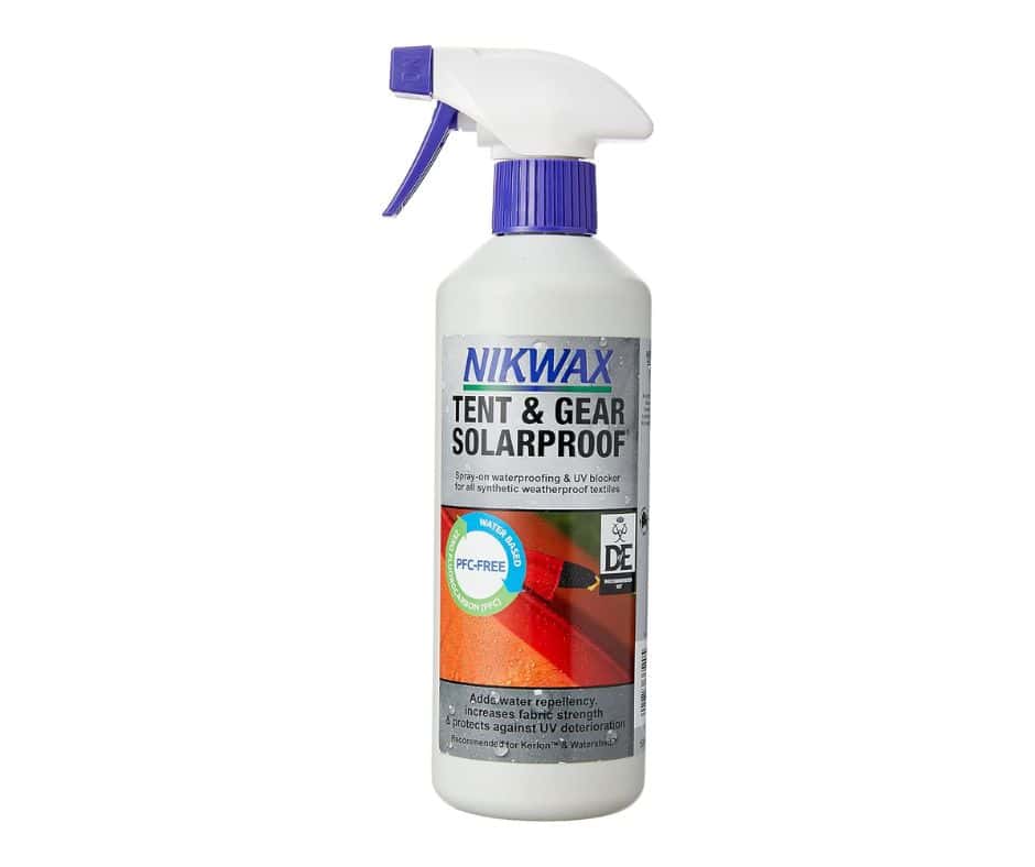 7 Best Tent Waterproofing Sprays to Revive Your Tent in 2025 8 Nikwax Tent & Gear Solarproof