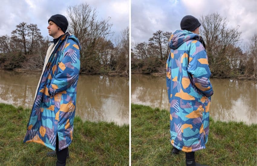 Passenger Waves Sherpa Lined Changing Robe