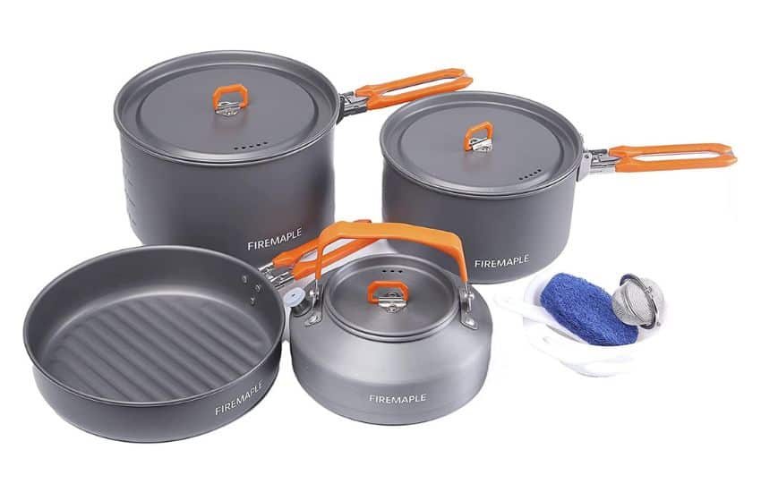 7 Best Camping Cookware Sets in 2025 4 Fire Maple Feast 4
