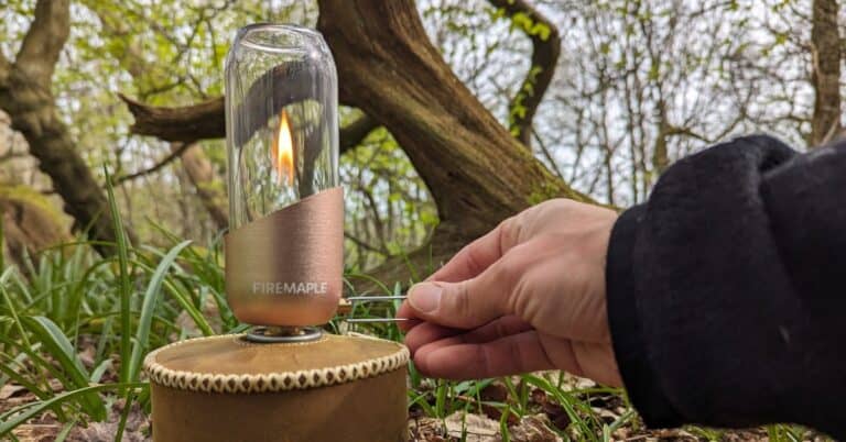 Fire Maple Orange Gas Lantern