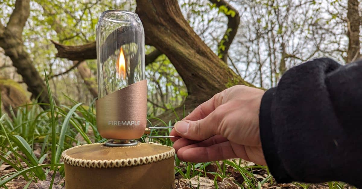Fire Maple Orange Gas Lantern