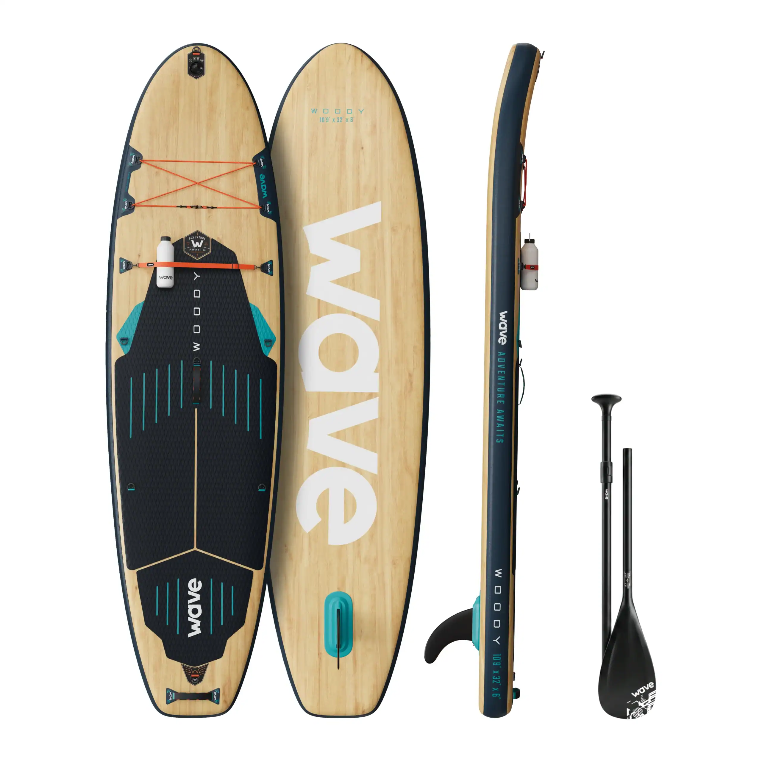 Wave Paddle Boards Compared: Complete Guide to Every Wave 3.0 SUP (2026) 9 The Wave Woody paddleboard