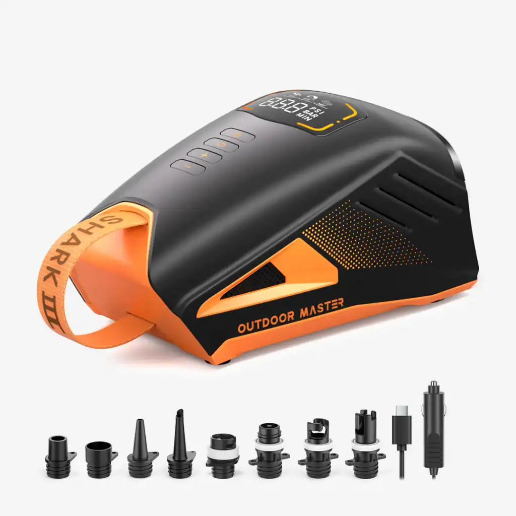 Best Electric Pump for Paddle Boards: 6 Top Picks (2026) 1 01 shark3 519cbe62 1db6 4838 b740 7bd2664dcb71