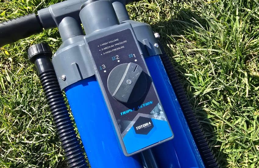 Wave Pro SUP 3.0 Review (2026) 4 Wave Pro 3.0 Triple action pump
