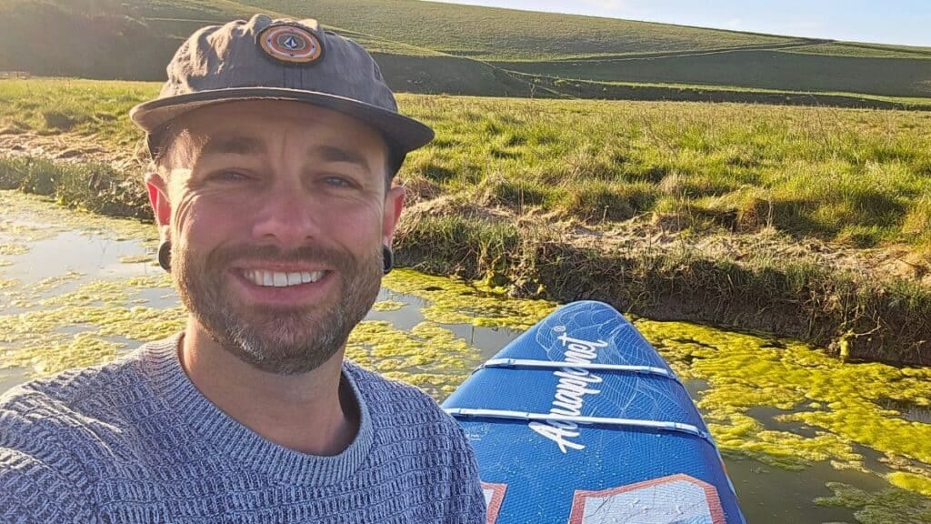 Aquaplanet ALLROUND TEN 10' Paddleboard on the water