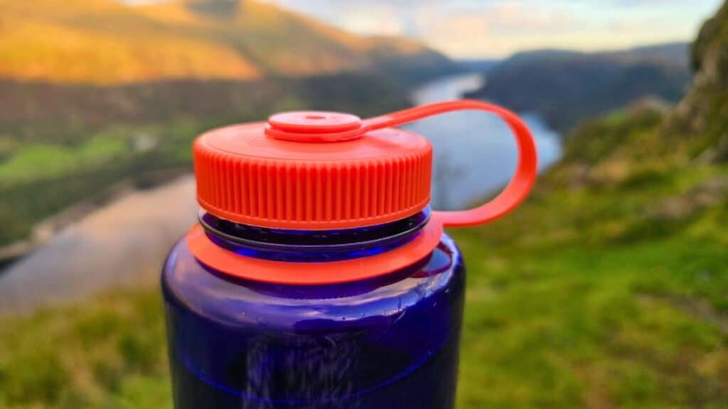 Nalgene Wide Mouth Bottle leak proof screw lid