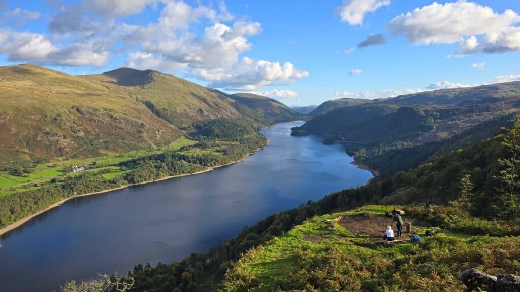 Raven Crag Walk: Route, Parking & Wild Camp Guide (2026) 5 Raven Crag Walk and Wild Camp Guide - view from the top