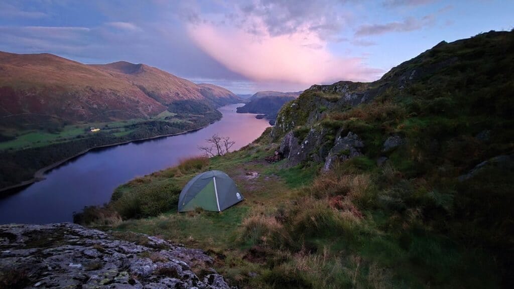 Raven Crag Walk: Route, Parking & Wild Camp Guide (2026) 9 Raven Crag Walk and Wild Camp Guide sunset