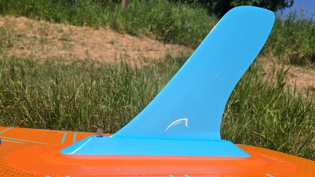 Bluefin Carbon 12 Review (2026) - Premium Touring iSUP Tested 4 Bluefin Carbon 12 Paddleboard US 10 inch touring fin