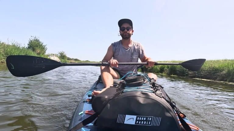 Bluefin Carbon 12 Paddleboard kayak conversion