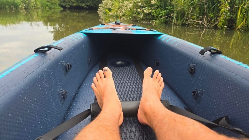 Wave Navigator 3.0 Review: The Best Inflatable Kayak? 6 Wave Navigator 3.0 Kayak footrest
