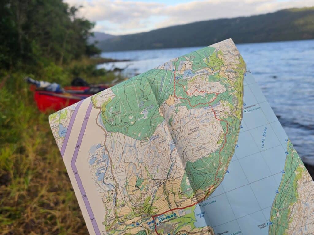Great Glen Canoe Trail: A Complete Guide from Fort William to Inverness 5 Great Glen Canoe Trail Kit List - Harvey Map