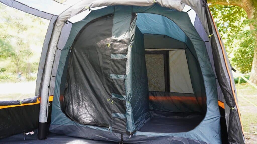 OLPRO Blakedown Breeze 4 Berth Inflatable Tent Review 2026 6 OLPRO Blakedown Breeze Tent Sleeping area