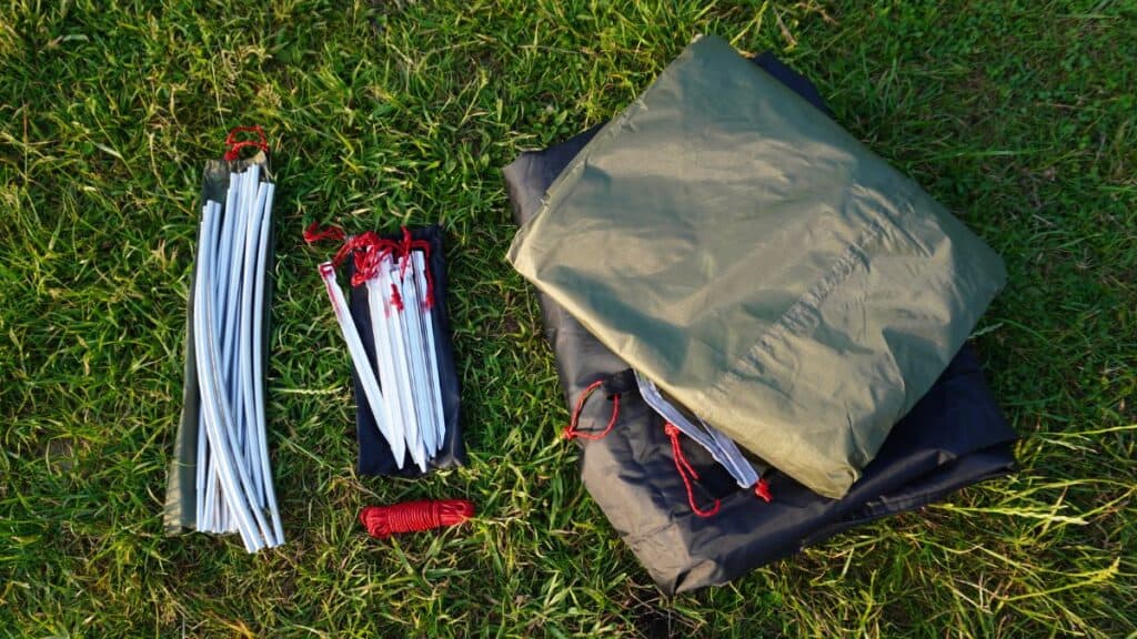 StealthTrail 1P Review (2026) | Ultralight Traverseon Tent 4 Traverseon Tent - StealthTrail 1P pegs, poles, inner and outer fly