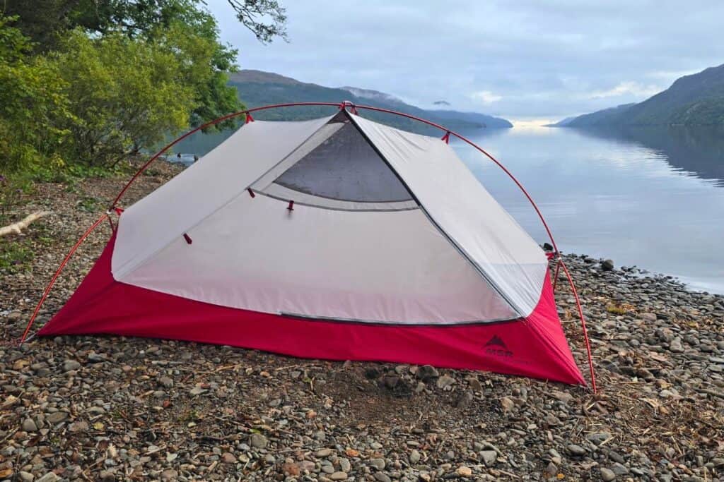 Hubba Hubba Bikepack 1P Tent  freestanding design