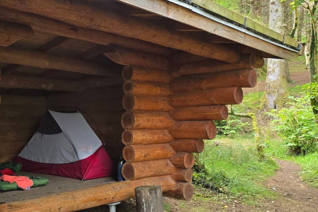 Hubba Hubba Bikepack 1P Tent Loch Lochy Hut