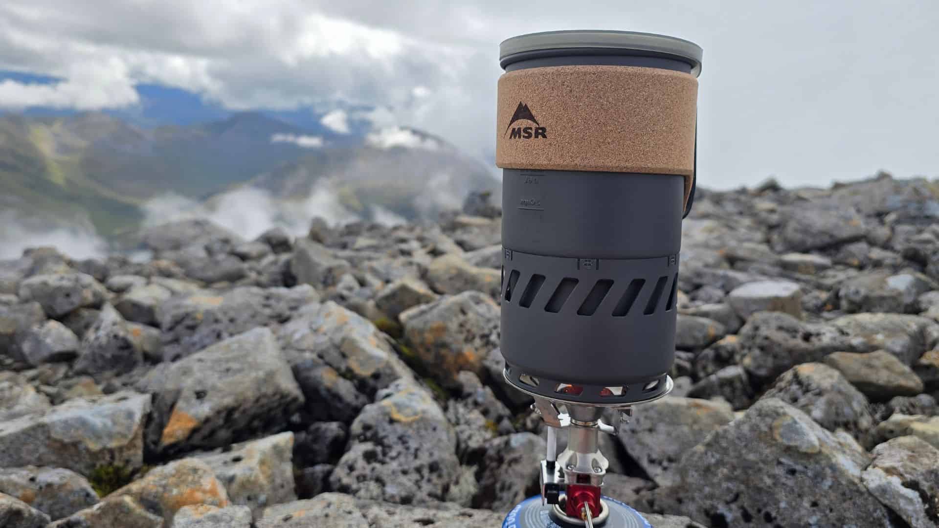 MSR Switch Stove System on Ben Nevis