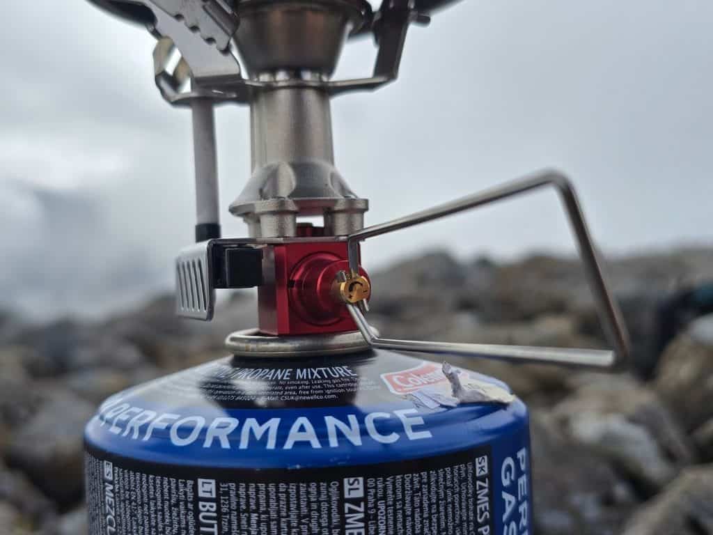 MSR Switch Stove System Review (2026) 4 MSR Switch Stove System simmer control