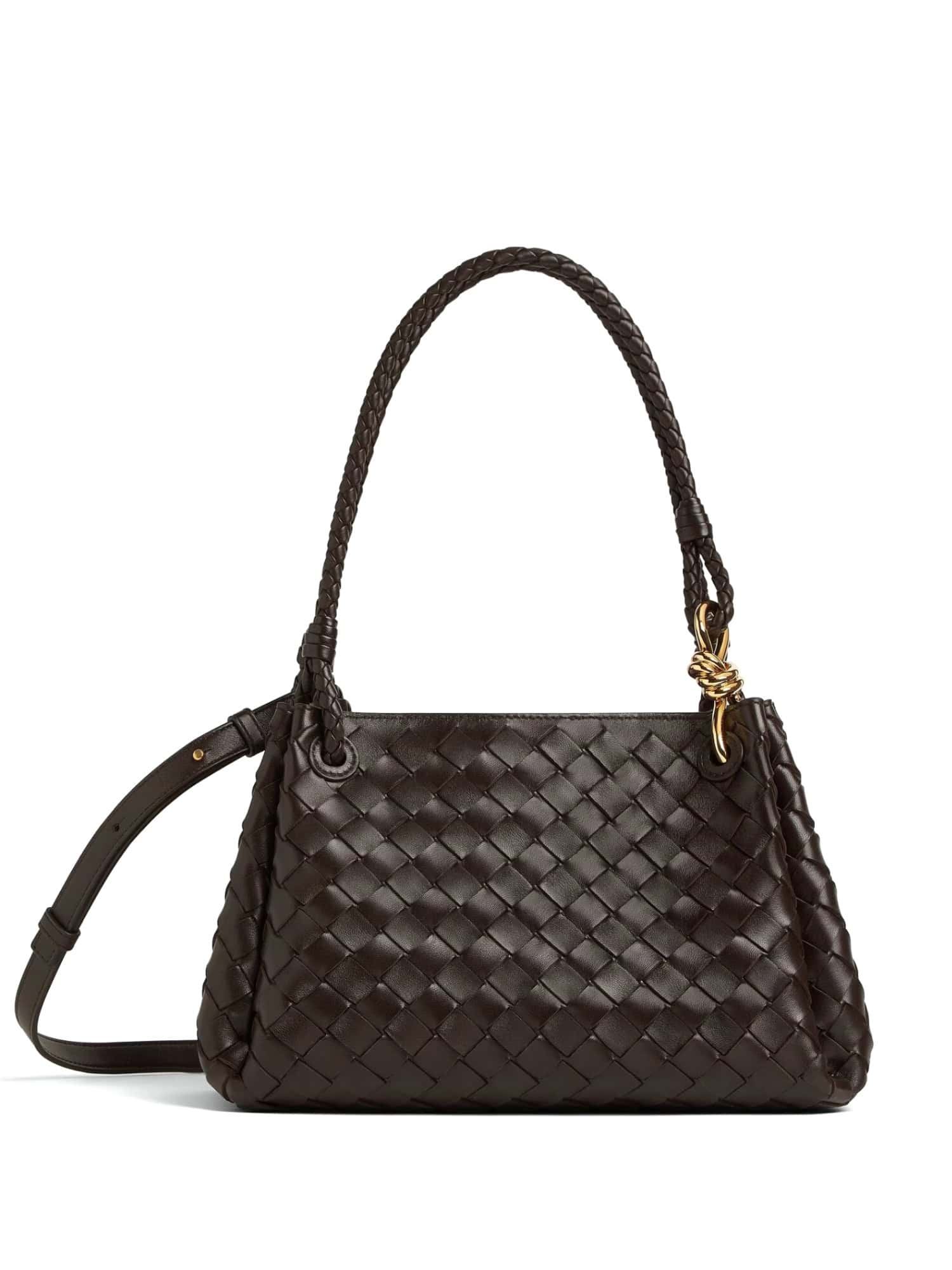 Brinde de couro trançado, estilo sofisticado e elegante para mulheres e homens.