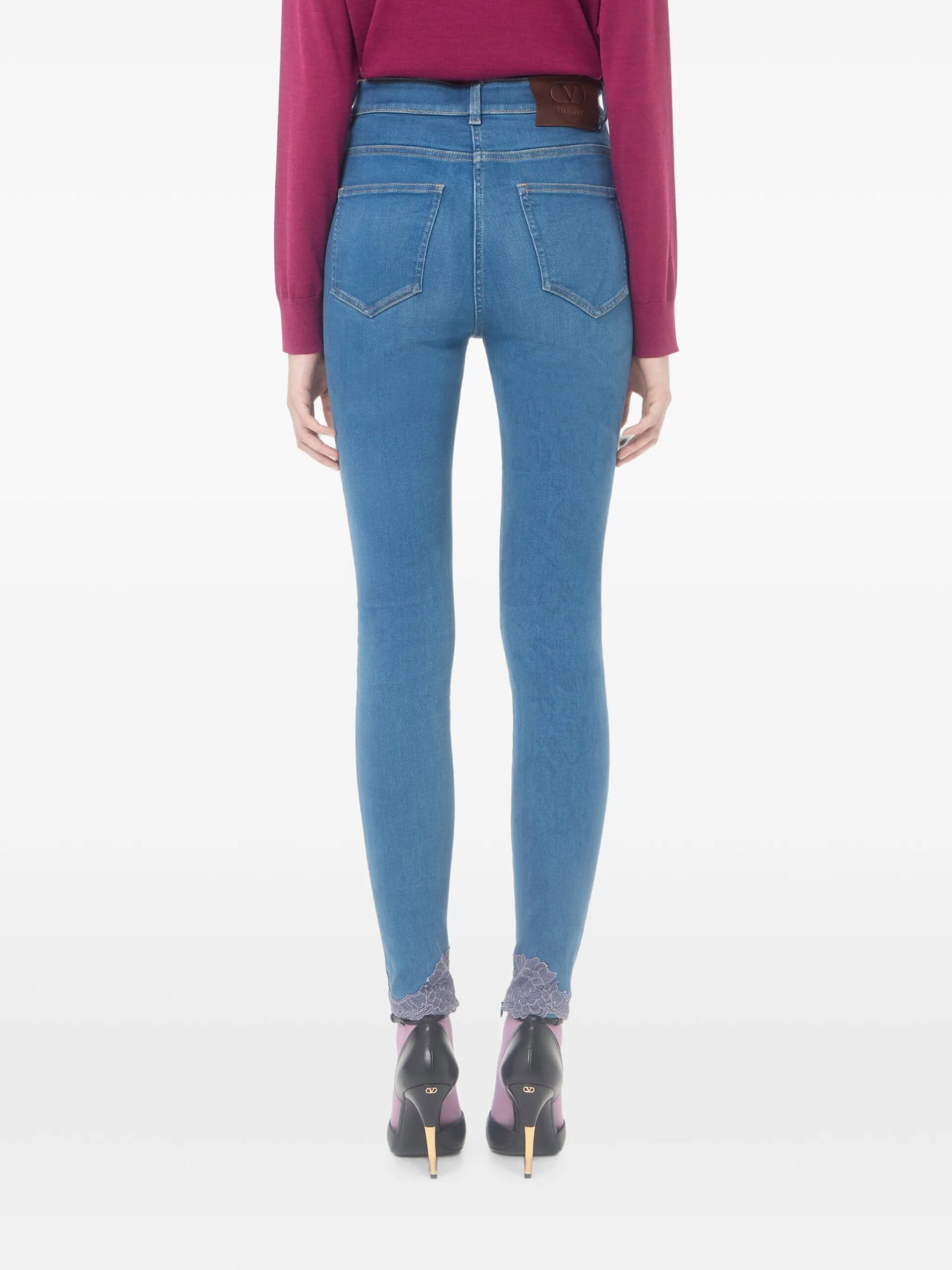 Jeans Fundo Renda