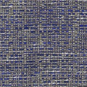 Stevige blauwe interieurstof, ideaal voor meubels en decoratie.