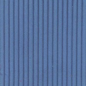 Strepen interieurstof in blauw met structuur, geschikt voor gordijnen en meubels.