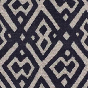 Mooie geometrische zwart-wit patroon voor interieurdecoratie. Geschikt voor gordijnen, kussens en tapijten.
