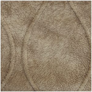 Deko stof met cirkelpatroon in beige, geschikt voor interieurdecoratie, gordijnen en kussens.