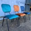 Kleurrijke stoffen voor interieur en meubelbekleding, geschikt voor stoelen en interieurdecoratie.
